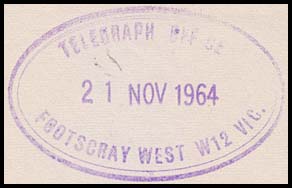 Footscray W 1964